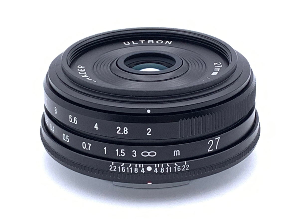 美品】フォクトレンダーULTRON 27mm F2 （Xマウント） 【公式通販】