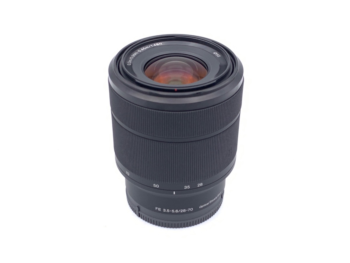 SONY 標準レンズ　Eマウント　FE 3.5-5.6/28-70 美品 カメラレンズ FE 28-70mm F3.5-5.6 OSS ブラック SEL2870