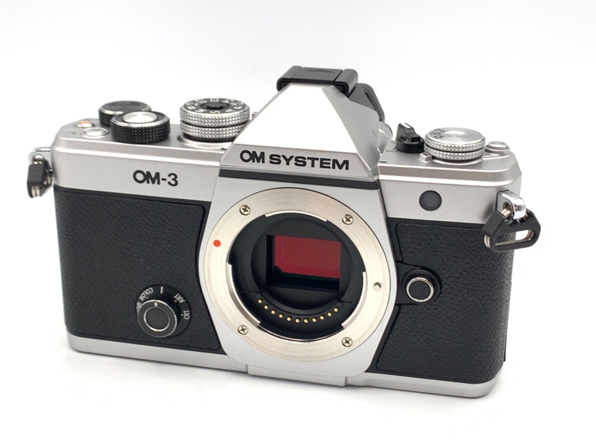 OM SYSTEM OM-3 ボディ　デジタルカメラ 　美品　保証残有り 長期保証付】OM SYSTEM OM-3 ボディ シルバー ミラーレス一眼デジタル