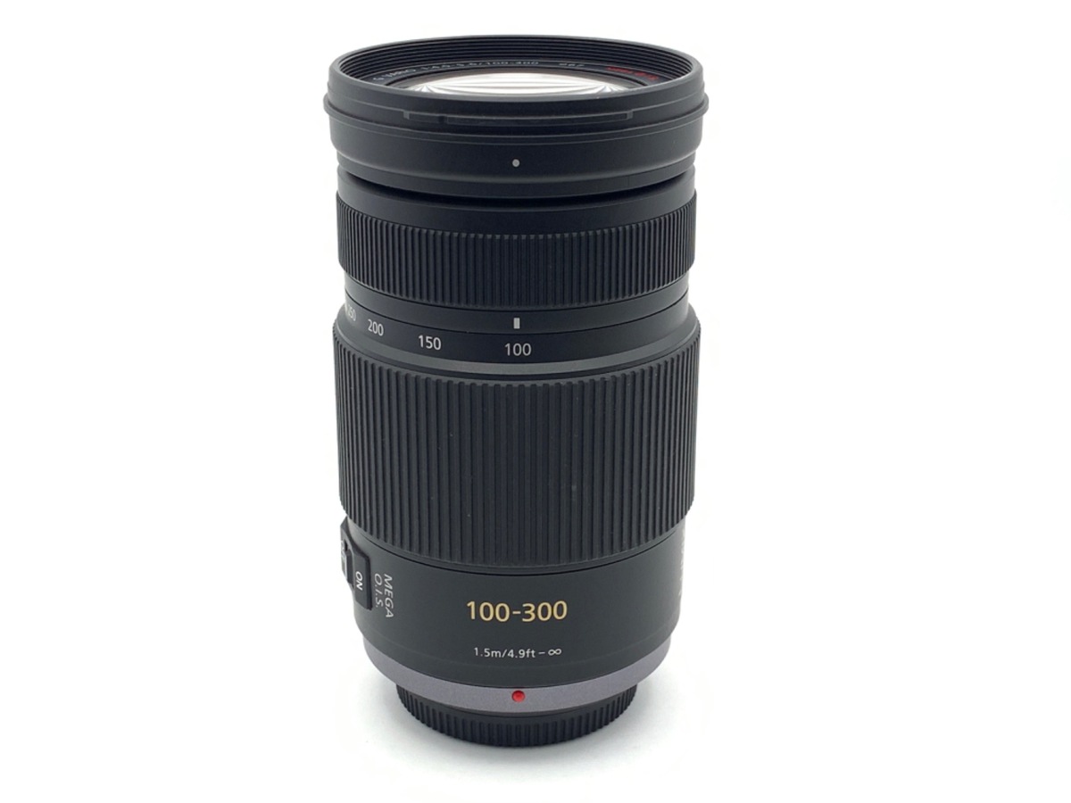 LUMIX G VARIO 100-300mm/F4.0-5.6/MEGA O.I.S. H-FS100300 中古価格