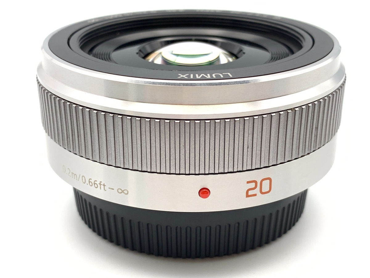 中古】パナソニック LUMIX G 20mm F1.7 II ASPH. [H-H020A] シルバー