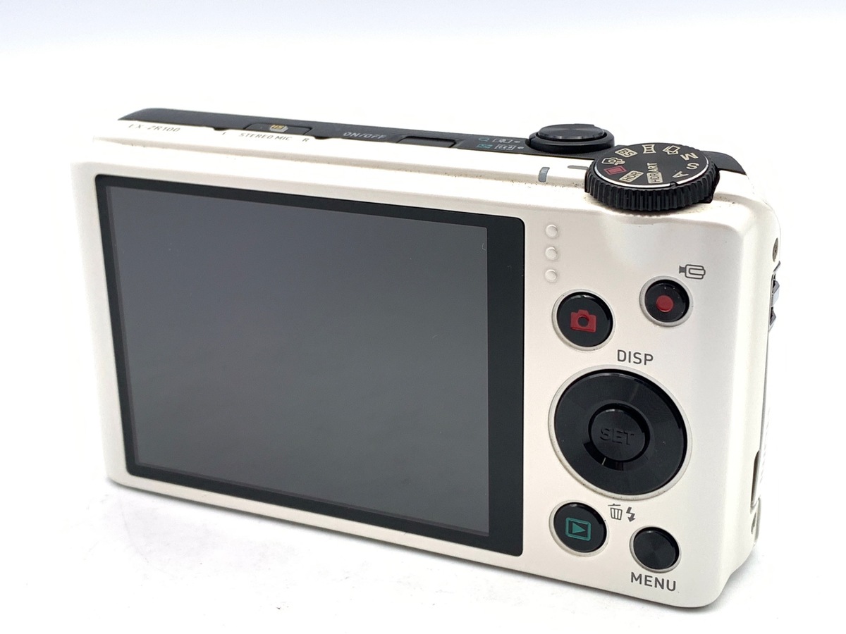 中古】カシオ EXILIM EX-ZR100 ホワイト｜｜カメラのキタムラネット 