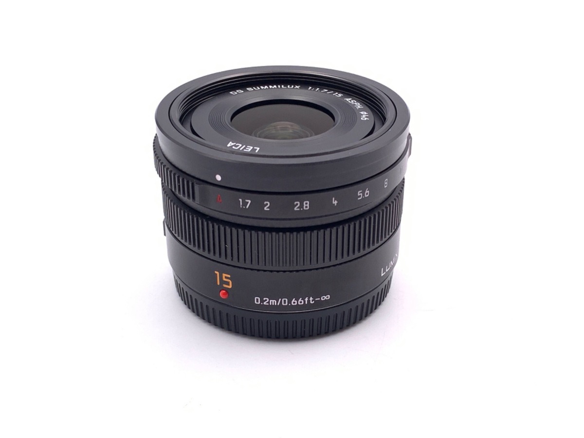LEICA DG SUMMILUX 15mm/F1.7 ASPH. H-X015-K [ブラック] 中古価格比較