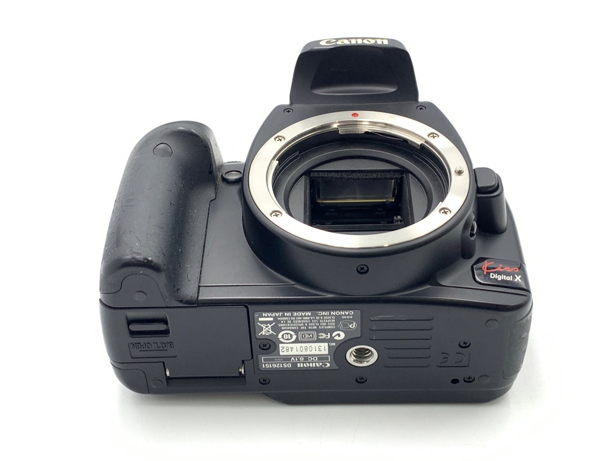 中古】キヤノン EOS Kiss Digital X ボディ ブラック｜｜カメラの
