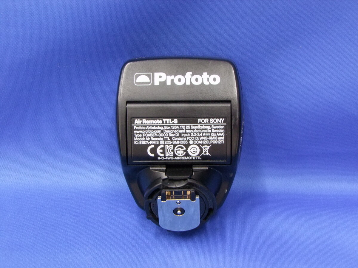 中古：AB(良品)】Profoto 901045 Air Remote TTL-S ソニー用