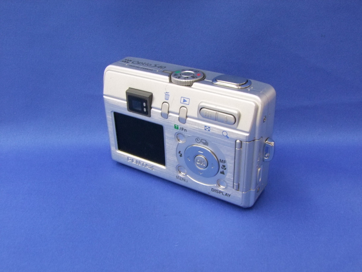コンパクトカメラ PENTAX Optio S40 シルバー ペンタックス k2808 