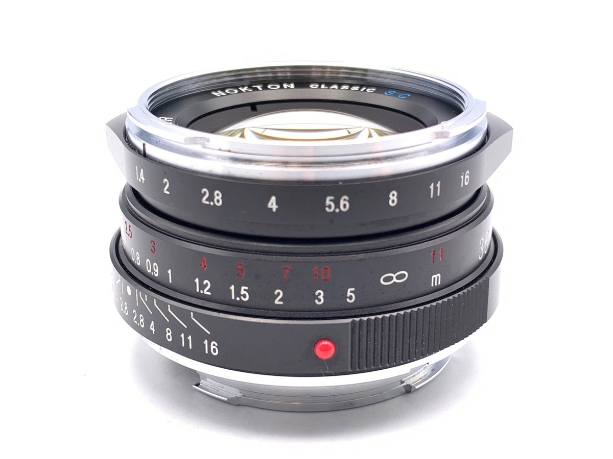 NOKTON classic 35mm f1.4II VM SC 【美品、箱付】 中古：B(並品)】コシナ フォクトレンダー NOKTON Classic 35mm F1.4 II