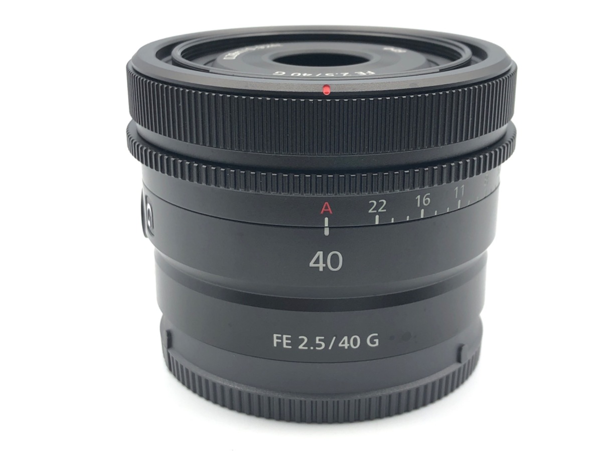 美品　SONY FE 40mm F2.5G SEL 40F25G FE 40mm F2.5 G SEL40F25G 中古価格比較 - 価格.com