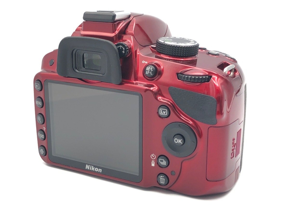 D3200 ボディ レッド【2420万画素】