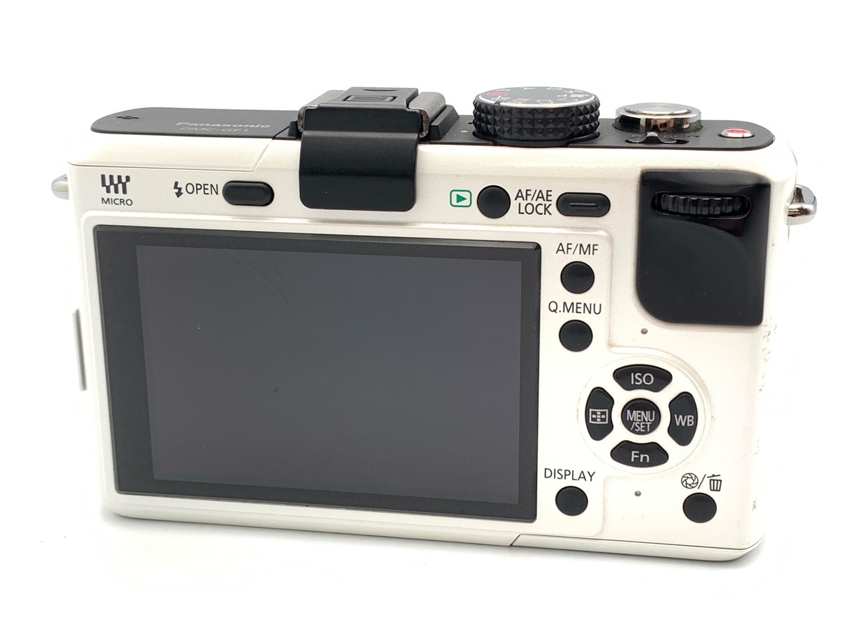 中古：B(並品)】パナソニック DMC-GF1 ボディ シェルホワイト