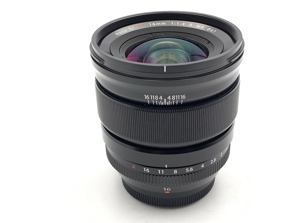 フジノンレンズ XF16mmF1.4 R WR 中古価格比較 - 価格.com