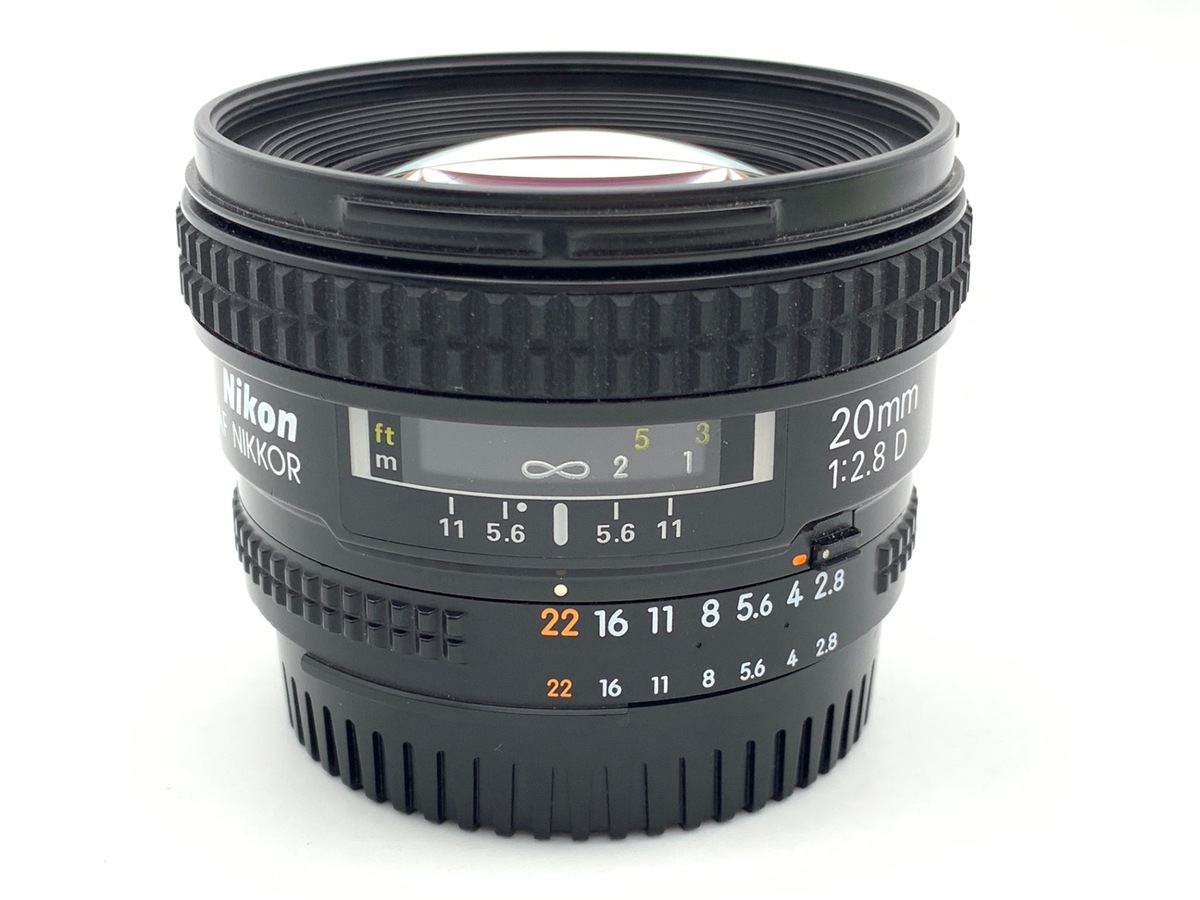 Nikkor 20mm f/2.8D AFレンズ　新品未使用品 AI AF Nikkor 20mm f/2.8D 中古価格比較 - 価格.com