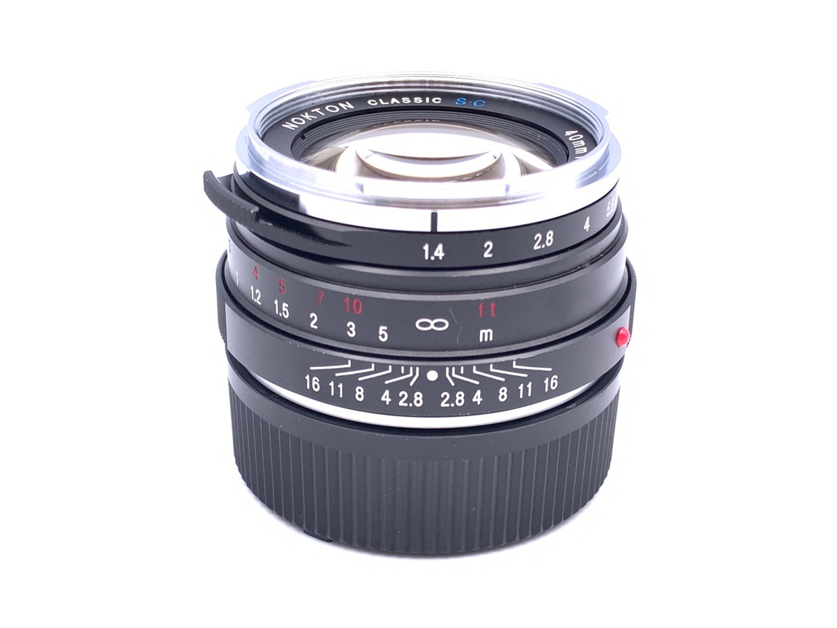 フォクトレンダー NOKTON classic 40mm F1.4 S.C. 中古価格比較 - 価格.com