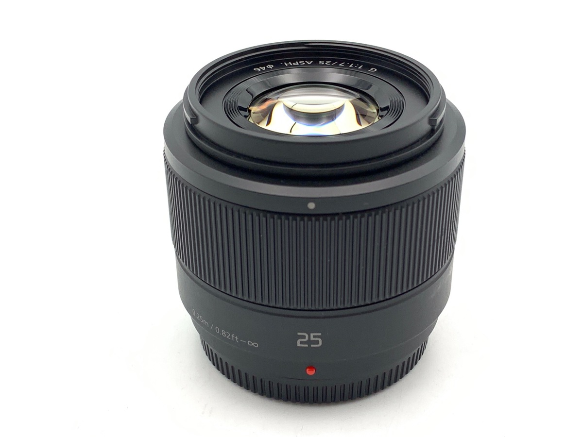 LUMIX G 25mm/F1.7 ASPH. H-H025-K [ブラック] 中古価格比較 - 価格.com