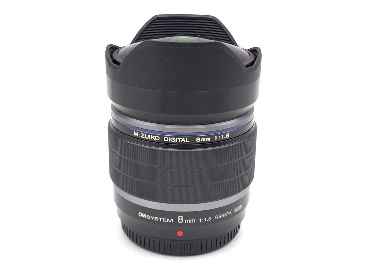 中古】オリンパス M.ZUIKO DIGITAL ED 8mm F1.8 Fisheye PRO ブラック