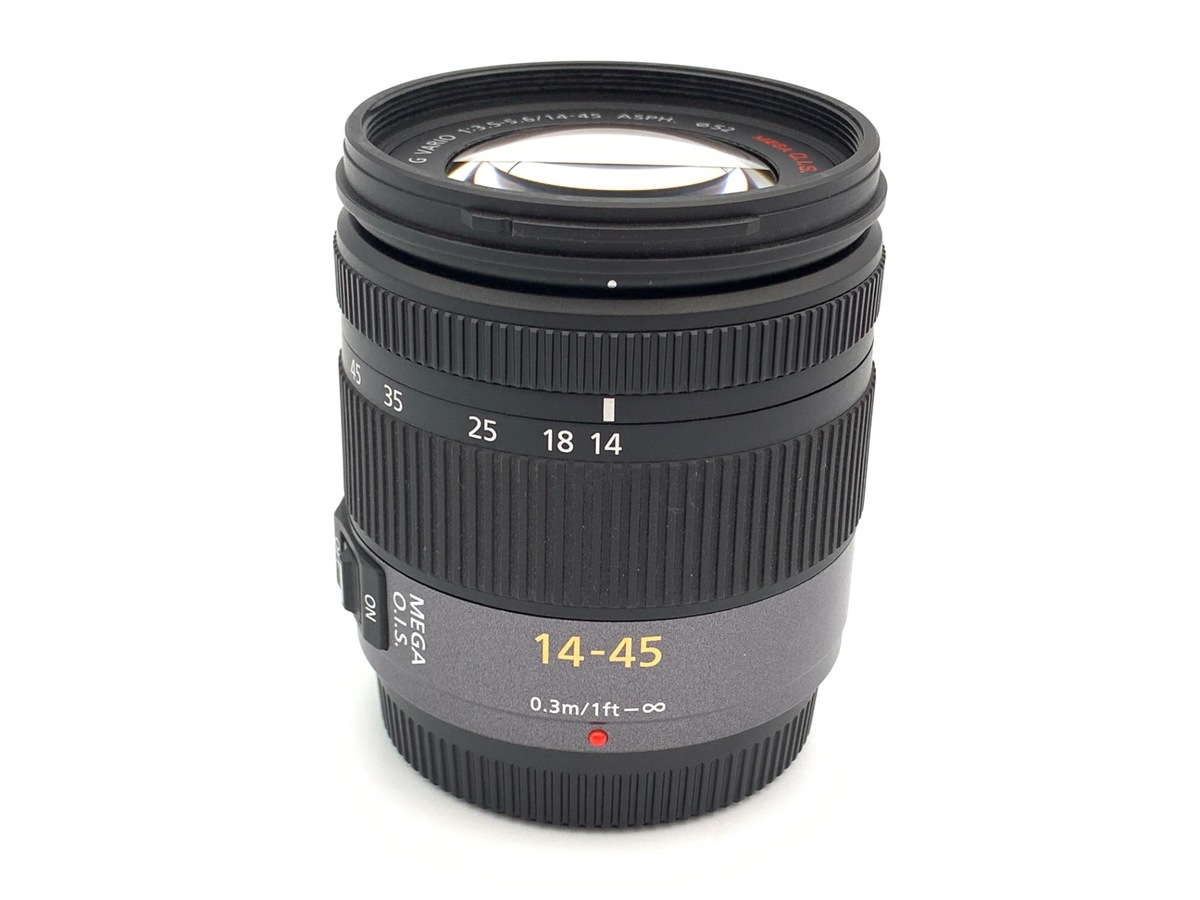LUMIX G VARIO 14-45mm/F3.5-5.6 ASPH./MEGA O.I.S. H-FS014045 中古