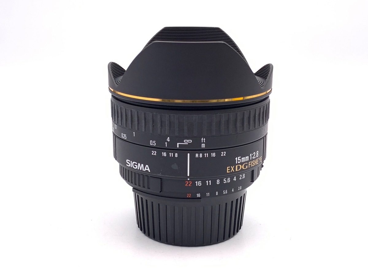 中古】シグマ 15mm F2.8 EX DG DIAGONAL FISHEYE ニコン用 在庫一覧