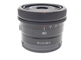 中古】ソニー FE 40mm F2.5 G [SEL40F25G] 在庫一覧｜カメラのキタムラ