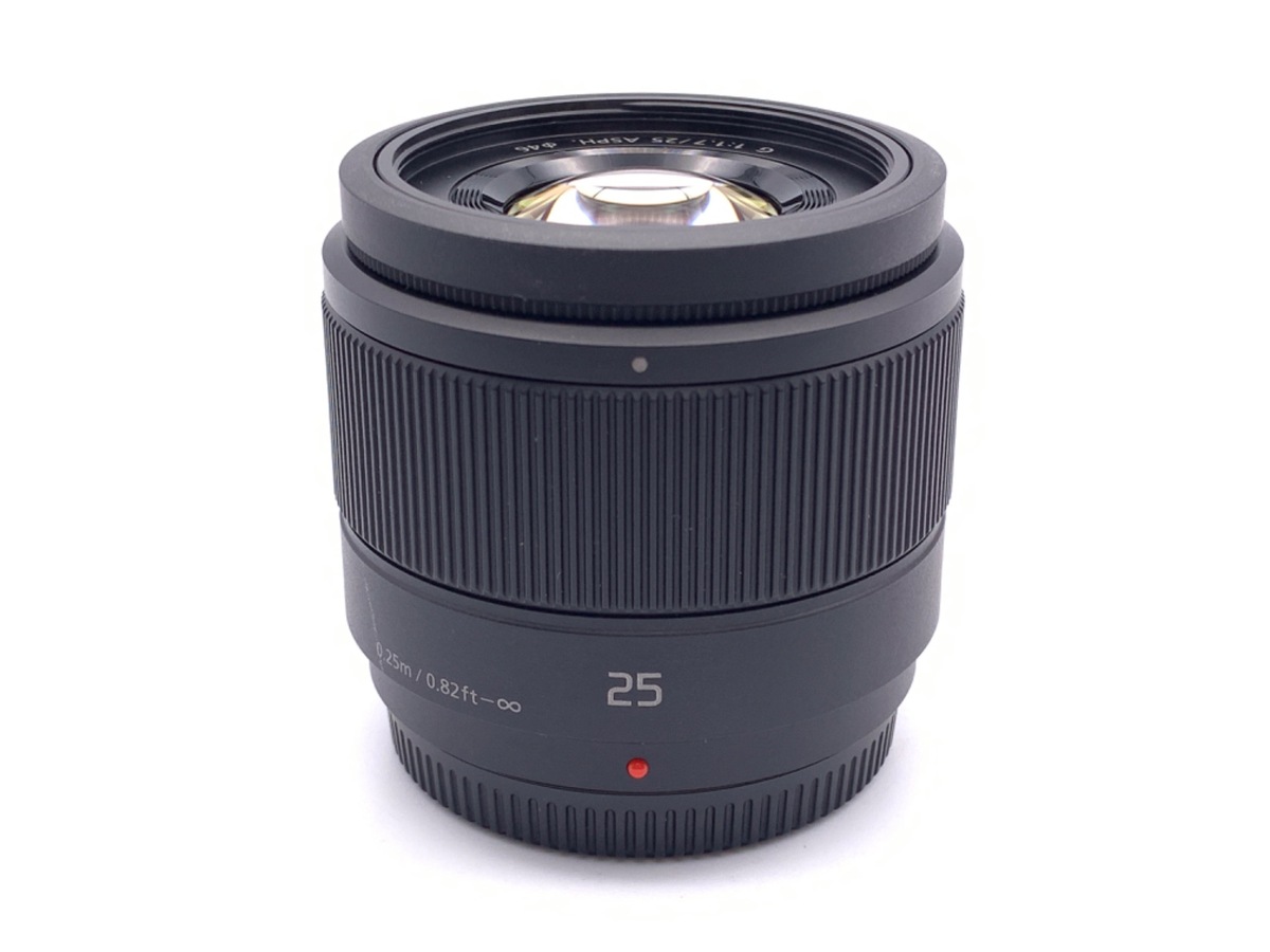 LUMIX G 25mm/F1.7 ASPH. H-H025-K [ブラック] 中古価格比較 - 価格.com