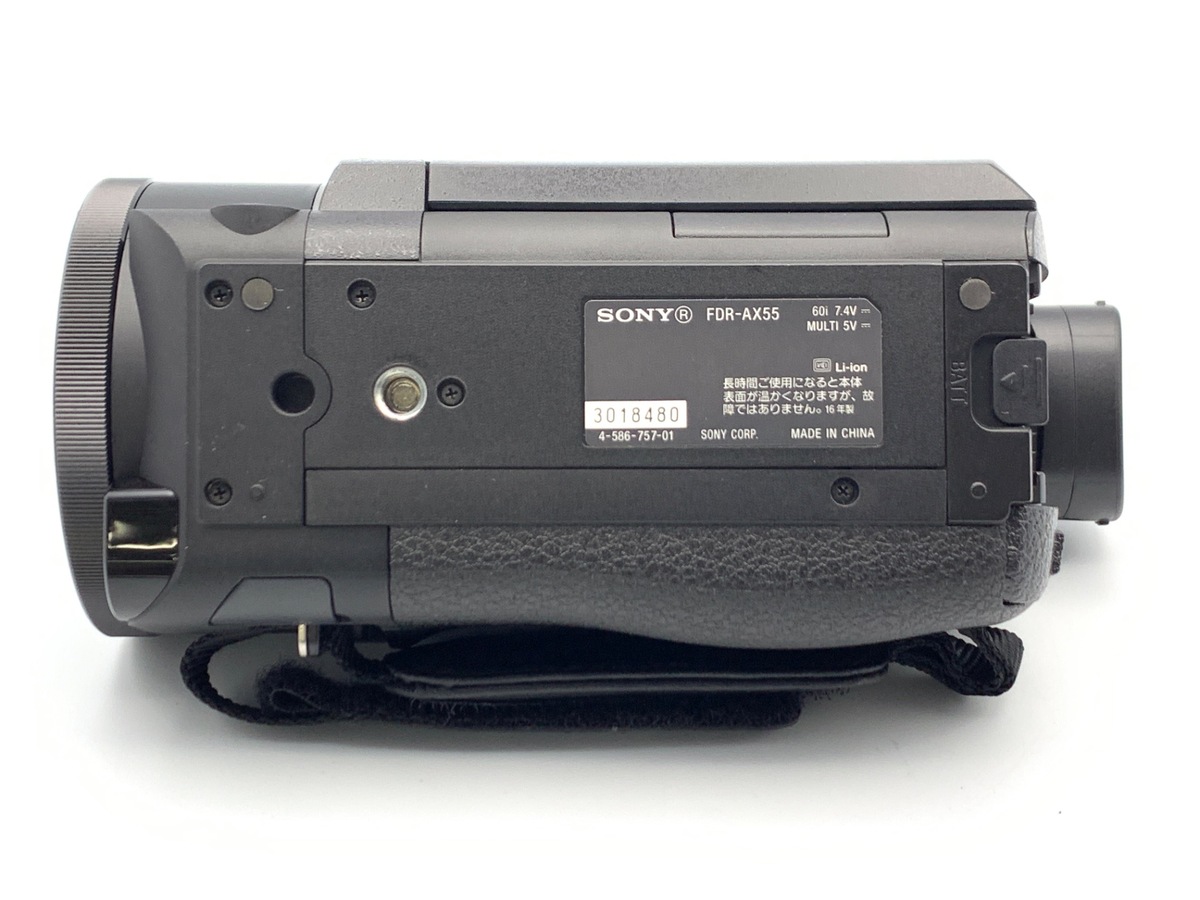 中古】ソニー デジタル4Kビデオカメラレコーダー FDR-AX55 BC ブラック