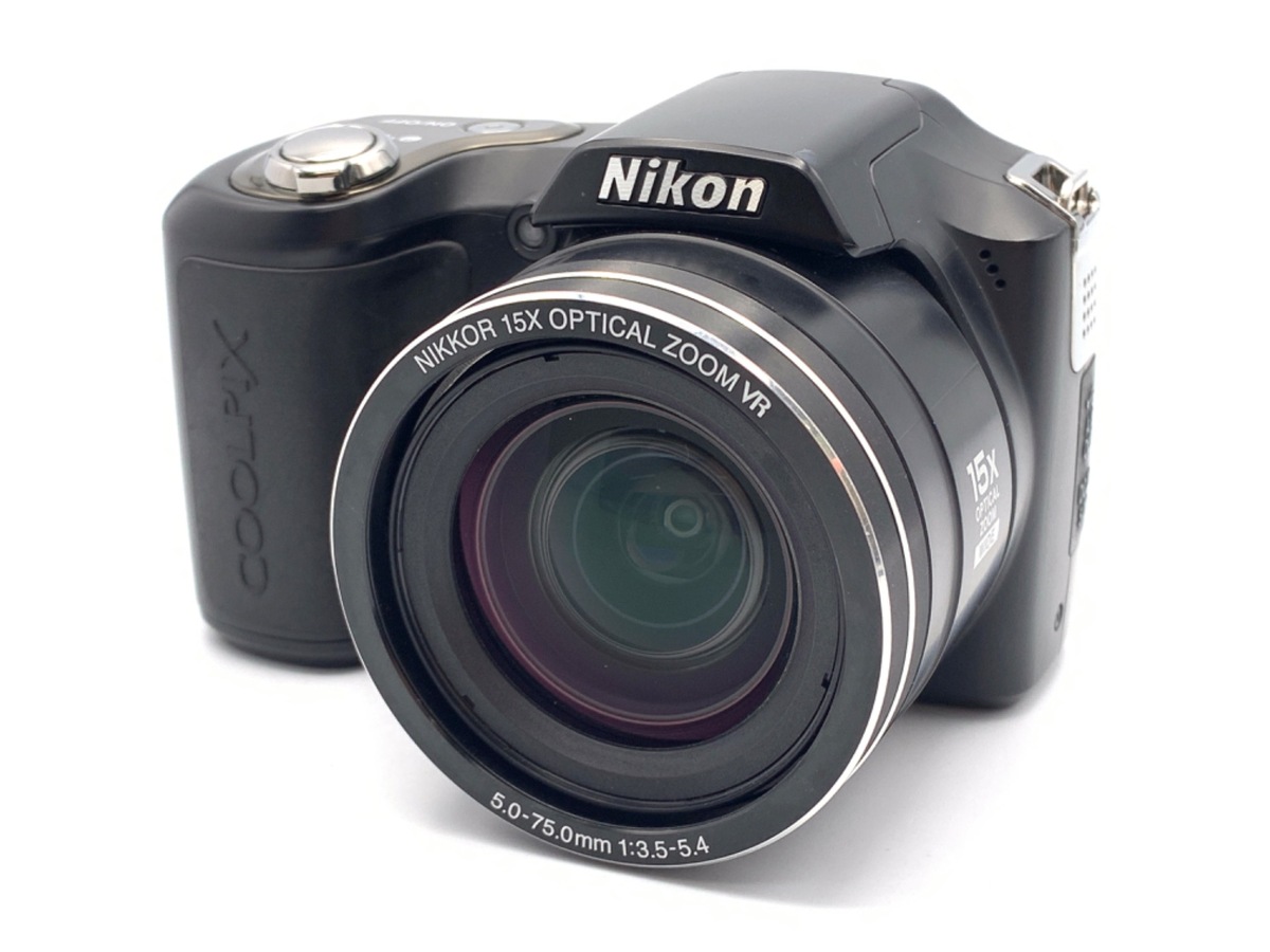中古：C(やや難あり)】ニコン COOLPIX L100 ブラック