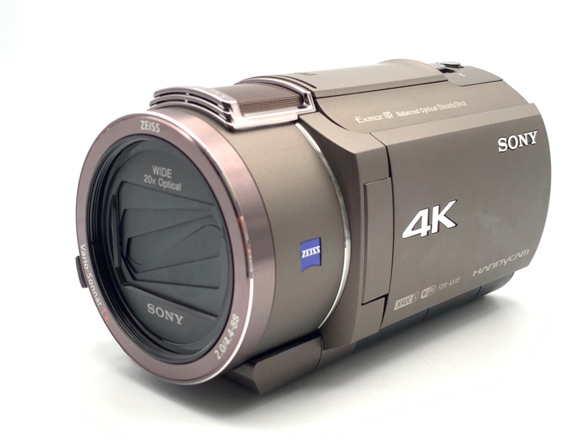 中古：AB(良品)】ソニー デジタル4Kビデオカメラレコーダー FDR-AX45A