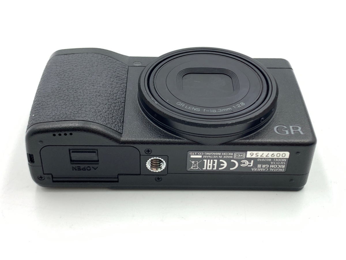 ■ 美品 ■ リコー　RICOH GR DIGITAL III S数約5500回 中古】RICOH リコー GR DIGITAL III コンパクトデジタルカメラ