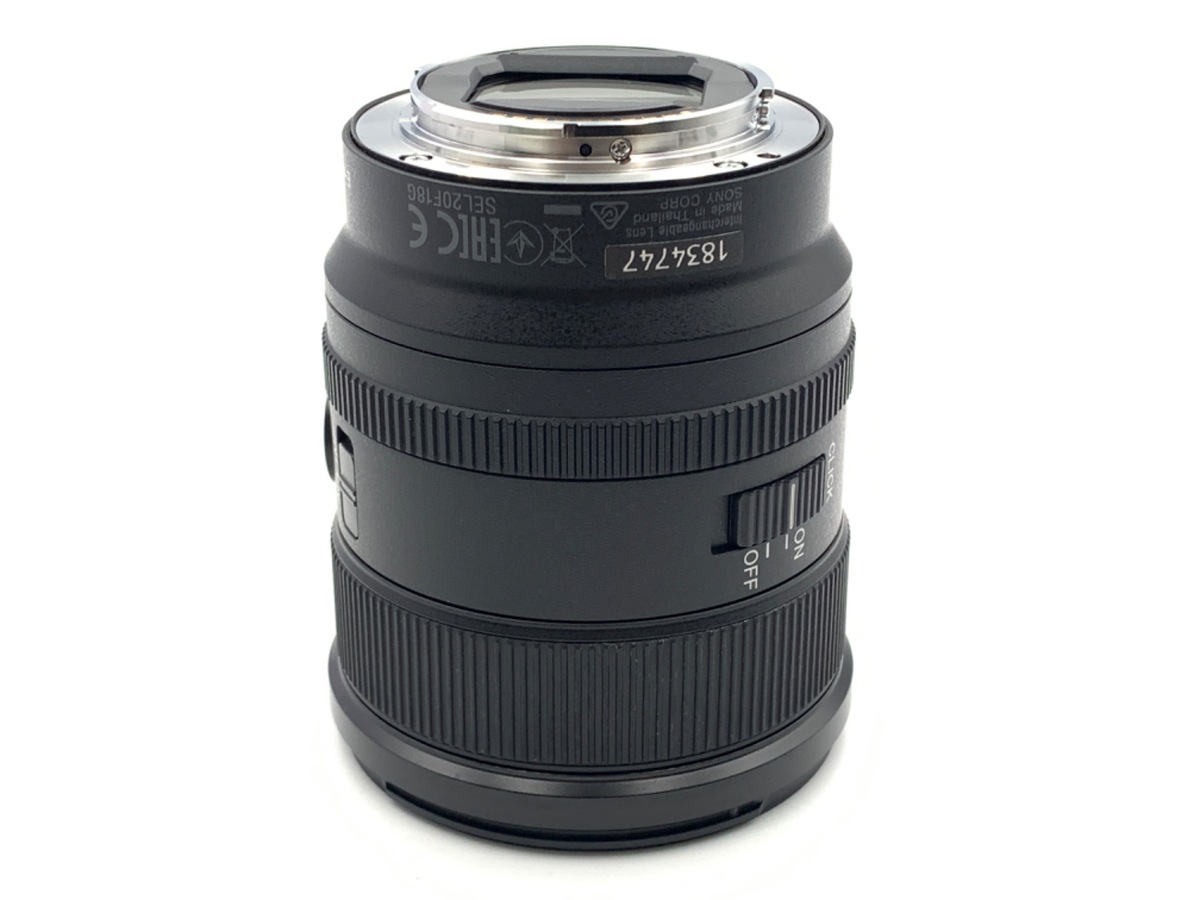 中古：A(美品)】ソニー FE 20mm F1.8 G [SEL20F18G] | 2444180050345