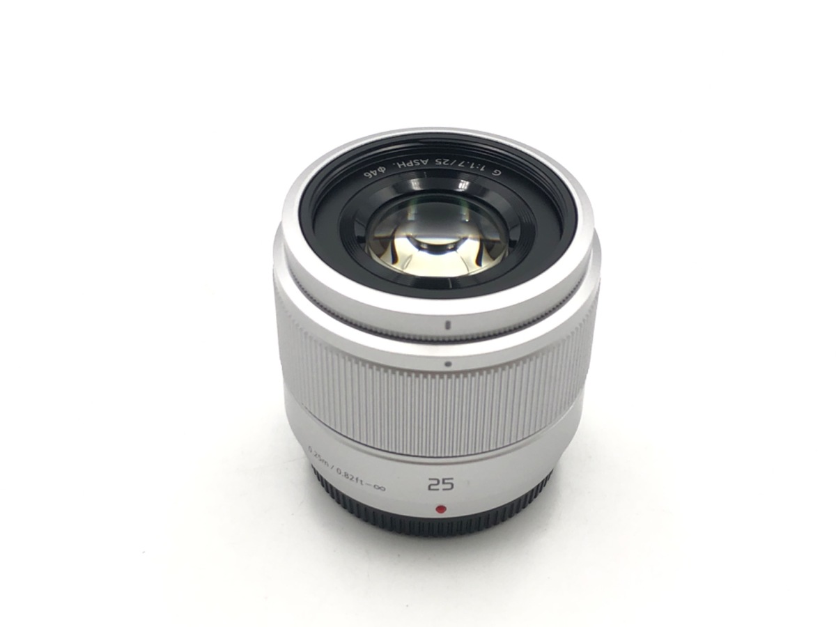 LUMIX 25mm F1.7 シルバー　H-H025 パナソニック LUMIX G 25mm/F1.7 ASPH. H-H025-S [シルバー] 価格比較