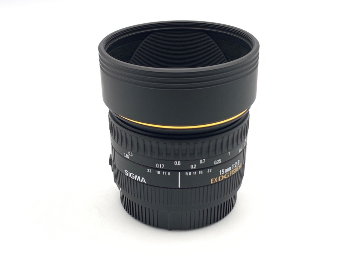 中古】シグマ 15mm F2.8 EX DG DIAGONAL FISHEYE キヤノン用 在庫一覧