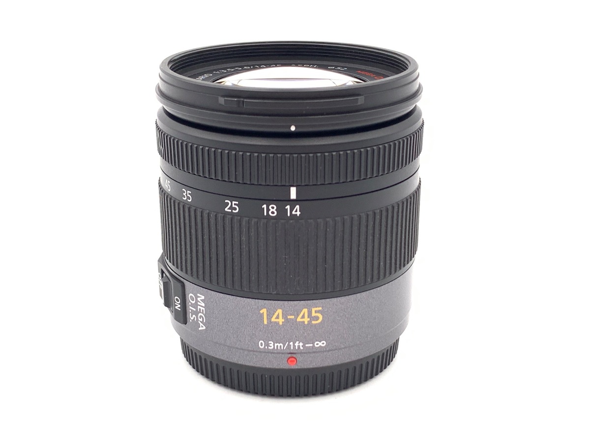 LUMIX G VARIO 14-45mm/F3.5-5.6 ASPH./MEGA O.I.S. H-FS014045 中古
