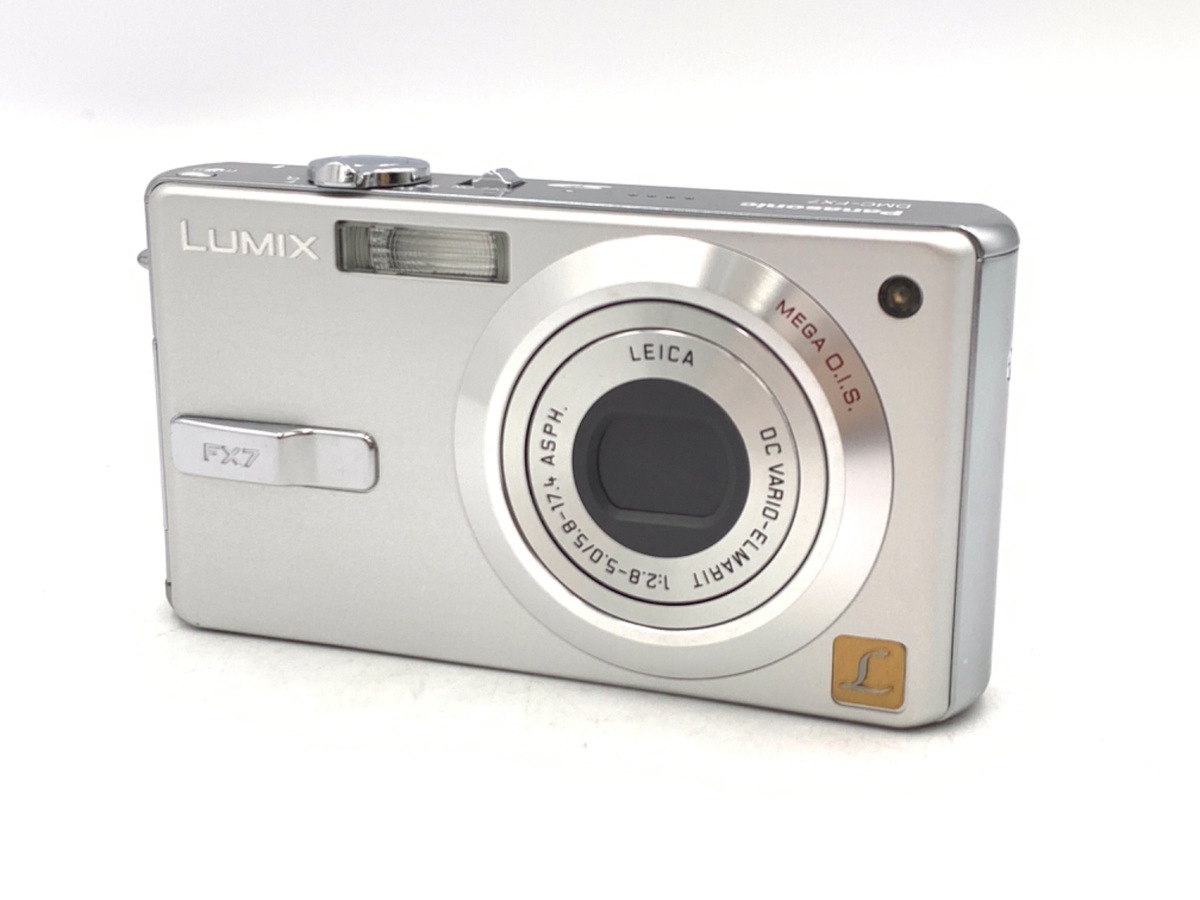 Panasonic LUMIX DMC-FX7 (良品） 中古：AB(良品)】パナソニック DMC-FX7(シルバー) | 2444190013118