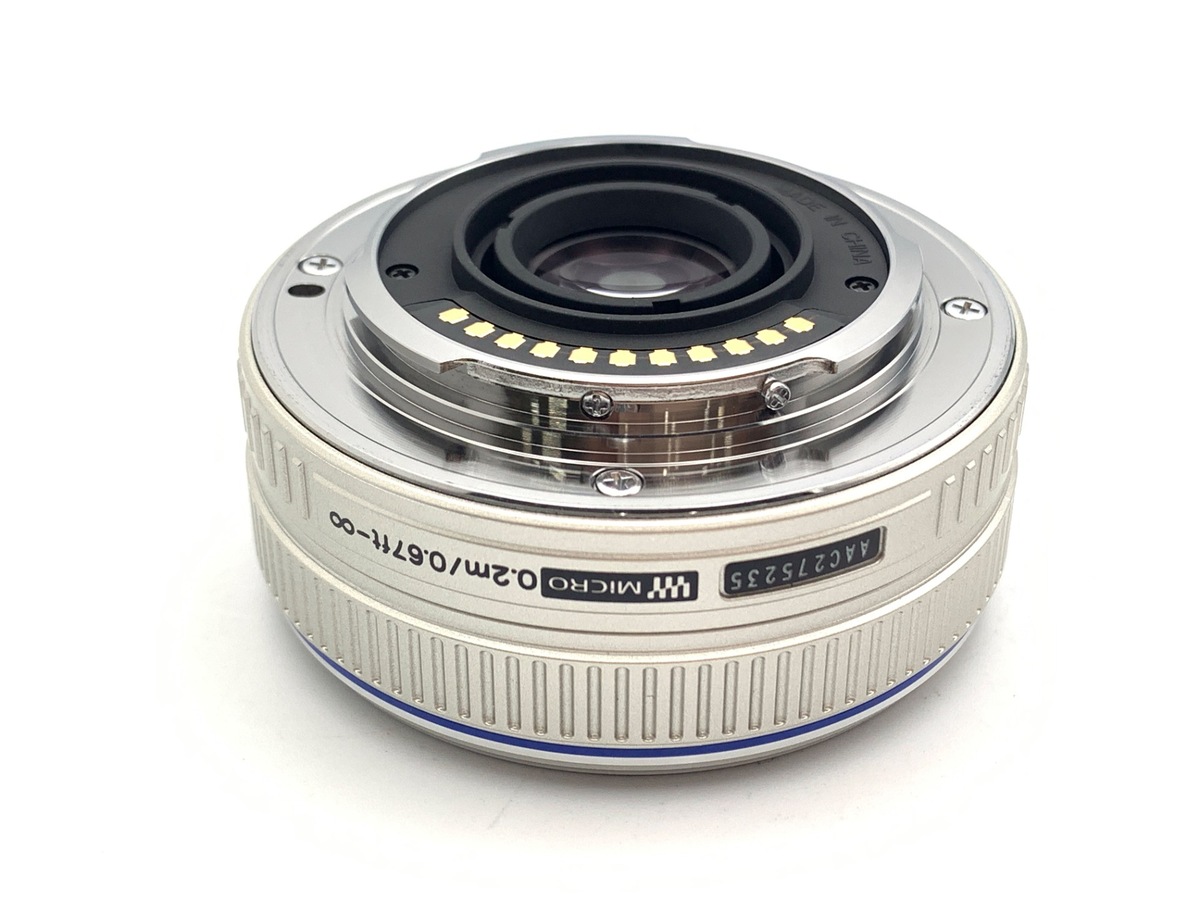 中古：B(並品)】オリンパス M.ZUIKO DIGITAL 17mm F2.8 シルバー