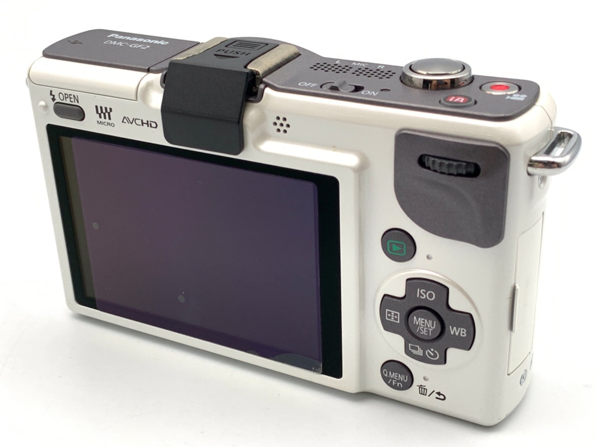 中古：AB(良品)】パナソニック DMC-GF2 ボディ シェルホワイト