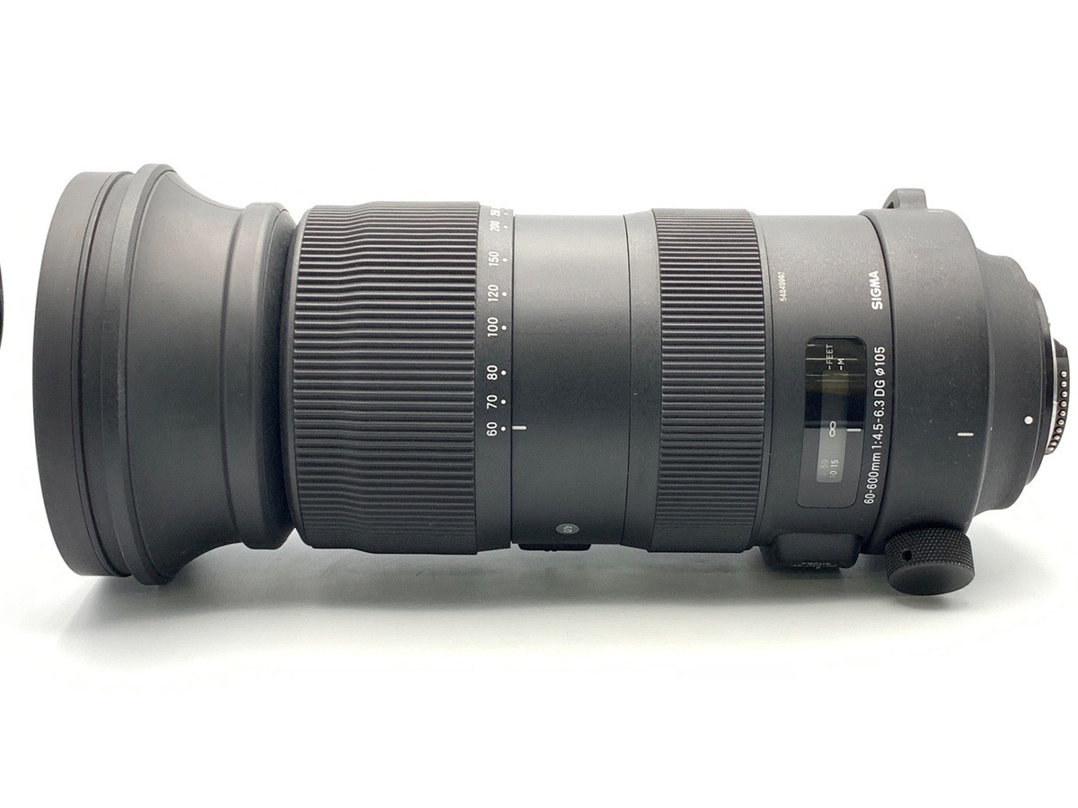 中古：B(並品)】シグマ 60-600mm F4.5-6.3 DG OS HSM Sports ニコンF用