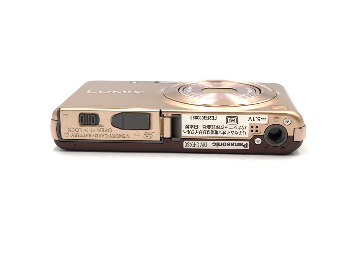 中古】パナソニック LUMIX DMC-FX80 ロイヤルゴールド｜｜カメラの