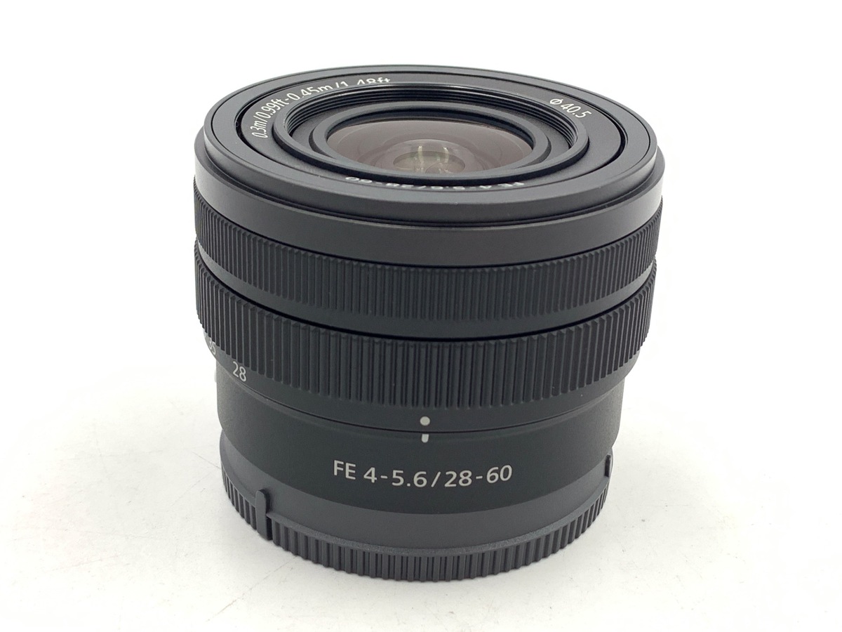新品 SONY FE 28-60ｍｍ F4-5.6 26/5キタムラ購入 中古】ソニー FE 28-60mm F4-5.6 [SEL2860]｜｜カメラのキタムラネット