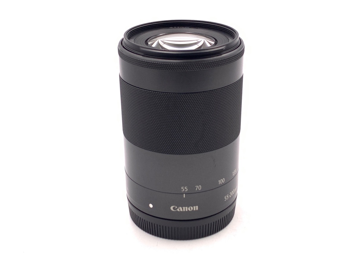 美品　Canon EF-M 55-200mm レンズ 中古：AB(良品)】キヤノン EF-M55-200mm F4.5-6.3 IS STM | 2449510055045