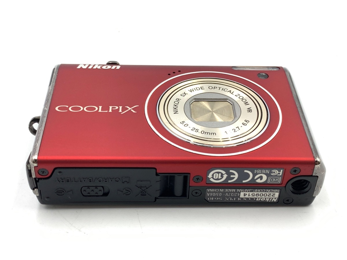 COOLPIX S640(レッド)【1220万画素】