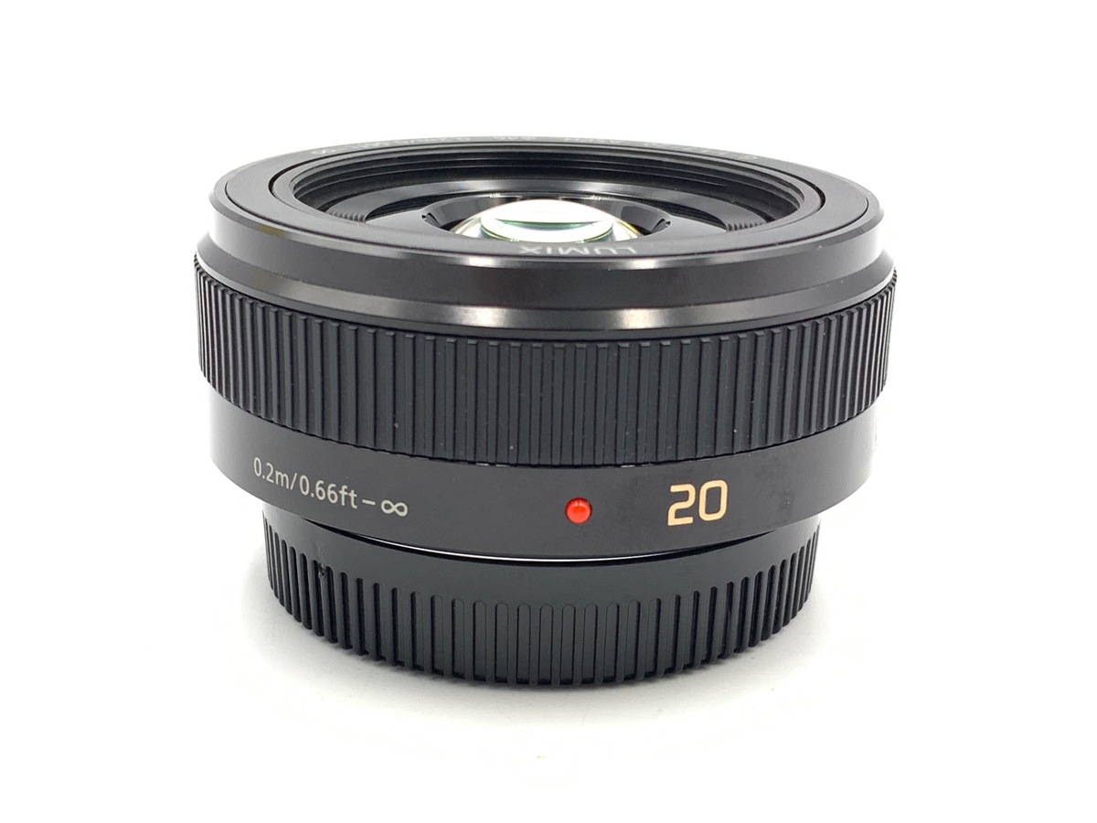 中古】パナソニック LUMIX G 20mm F1.7 II ASPH. [H-H020A] ブラック