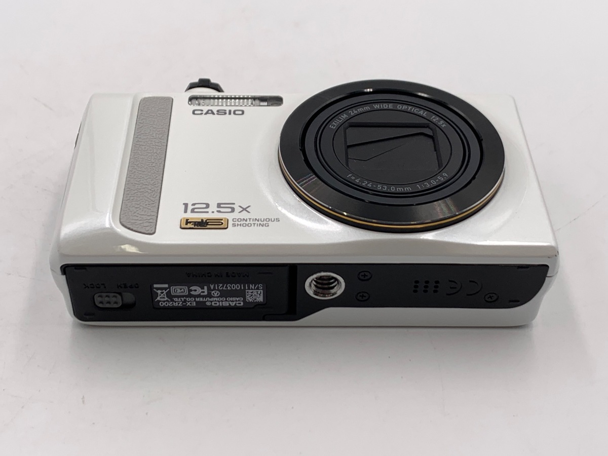 中古：B(並品)】カシオ EXILIM EX-ZR200 ホワイト | 2444240049241