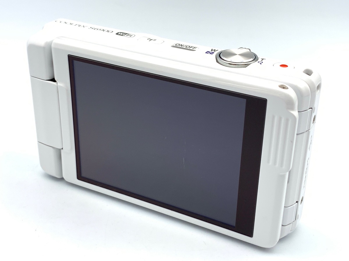 中古：B(並品)】ニコン COOLPIX S6900WH ナチュラルホワイト