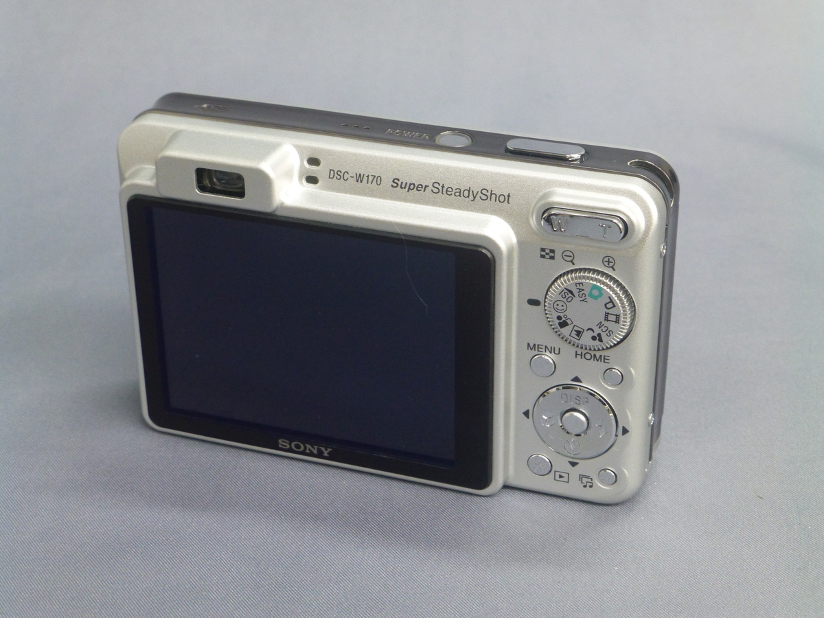 【動作品】SONYCyber-shot DSC-W170シルバーオールドコンデジ 中古：B(並品)】ソニー Cyber-Shot DSC-W170 シルバー | 2444240050643