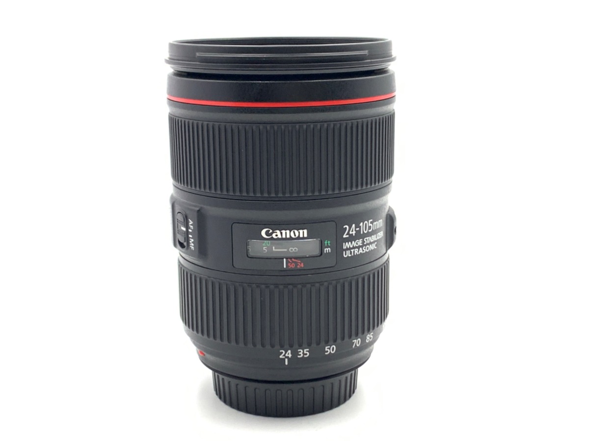 完動品 ★ EF 24-105mm F4 L IS USM ★フード付き EW-83H 互換レンズフード キヤノン EF24-105mm F4L IS USM 等