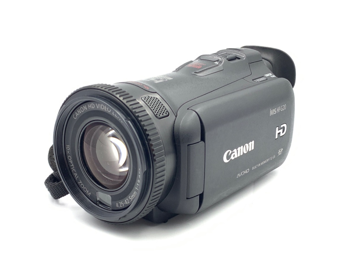 Canon デジタルビデオカメラ iVIS HF G20 ブラック 中古 Canon iVIS HF