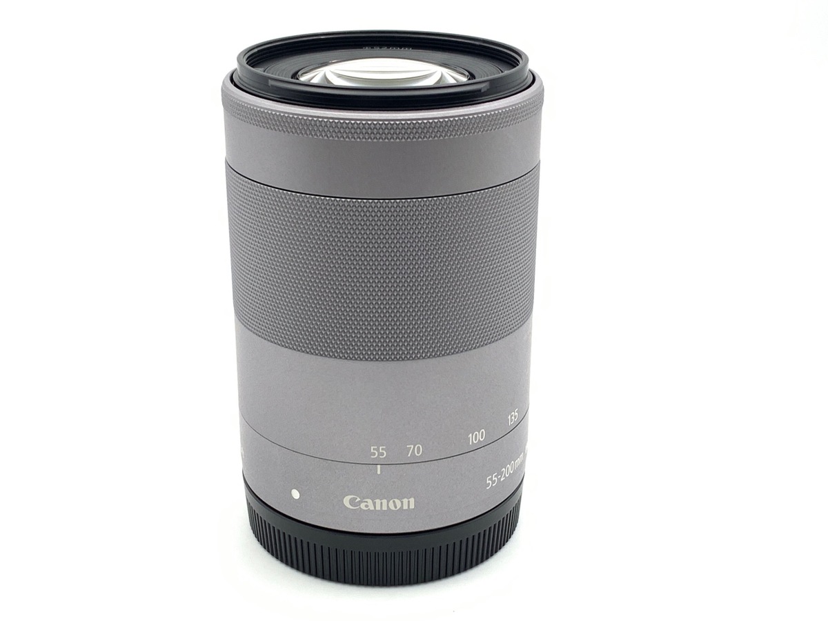 中古：B(並品)】キヤノン EF-M55-200mm F4.5-6.3 IS STM シルバー