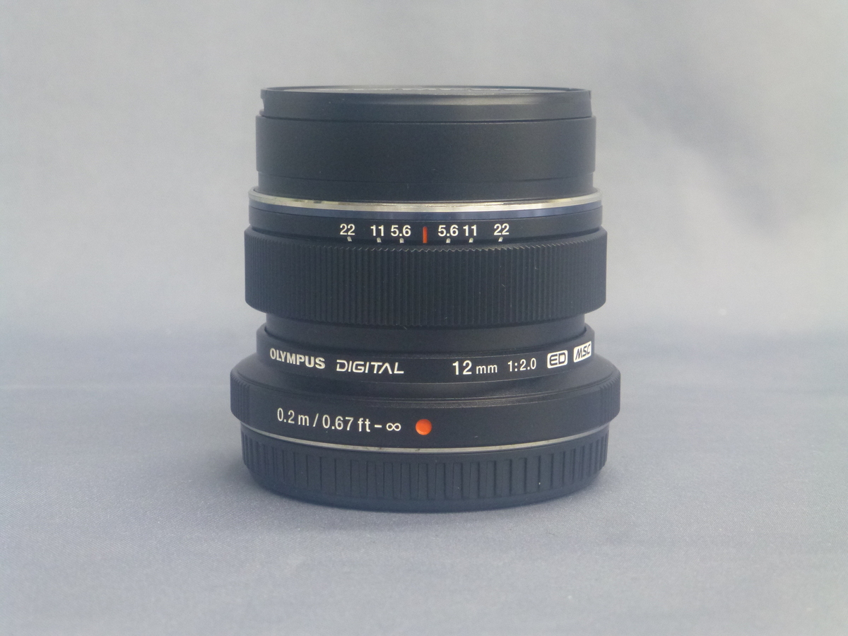 オリンパス M.ZUIKO DIGITAL ED 12mm F2.0 ブラック