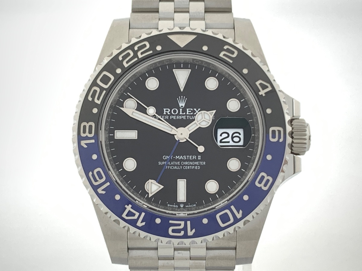 GMTマスターII 126710BLNR ブラック ブラック/ ブルーベゼル ジュビリーブレス