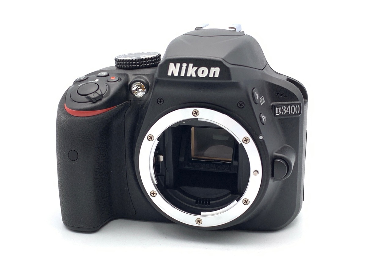 中古：AB(良品)】ニコン D3400 ボディ ブラック | 2444240075790