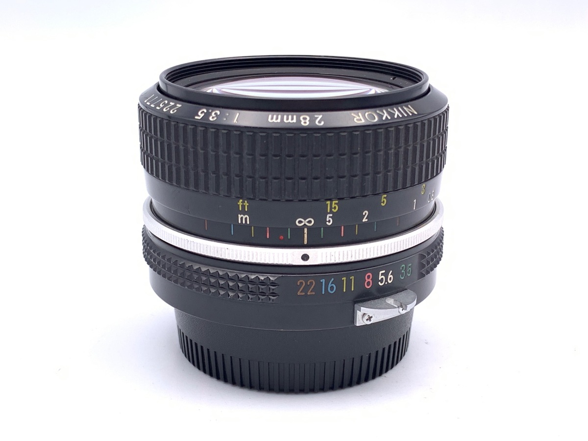 中古】ニコン New Nikkor 28mm F3.5｜｜カメラのキタムラネットショップ